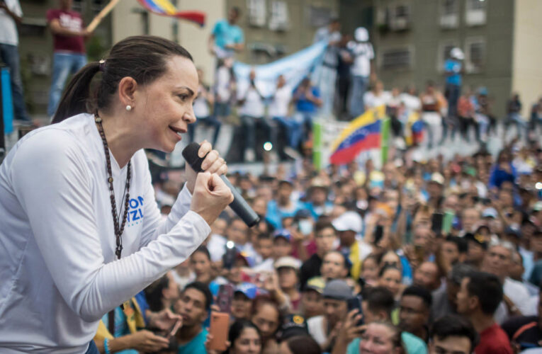 María Corina Machado suspende cierre de campaña por seguridad
